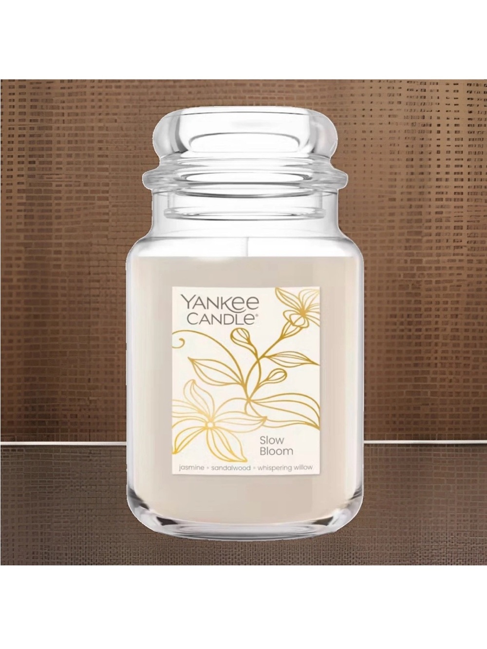 Yankee Candle Large Jar Candle- Slow Bloom  (22 oz)